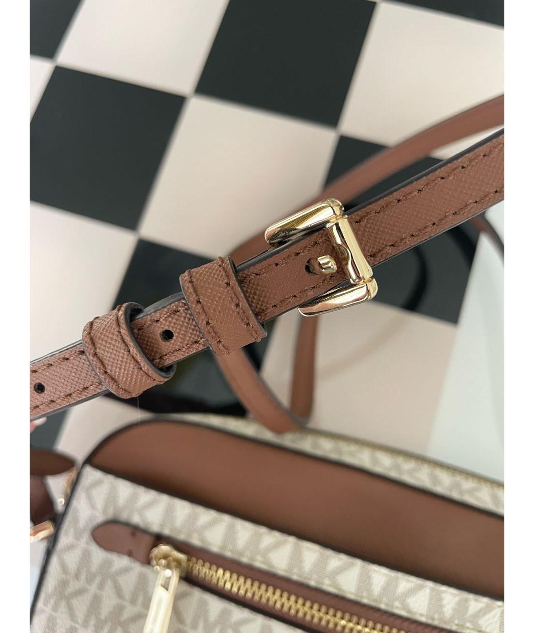 MICHAEL KORS Коричневая сумка через плечо, фото 6