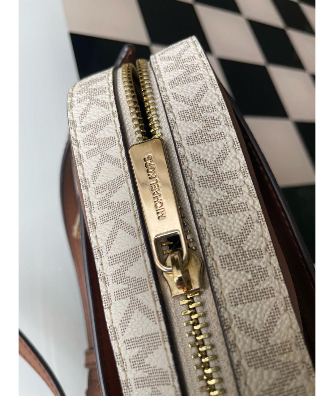 MICHAEL KORS Коричневая сумка через плечо, фото 7