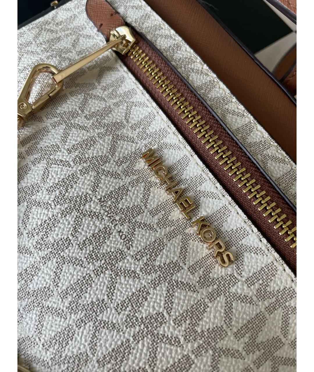 MICHAEL KORS Коричневая сумка через плечо, фото 5
