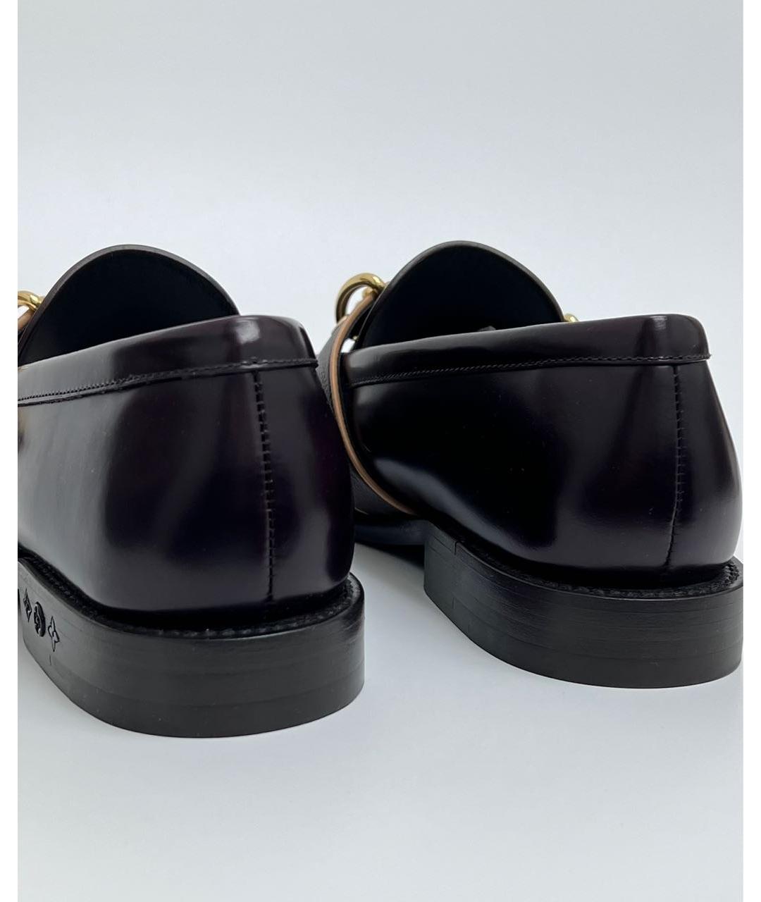 LOUIS VUITTON Черные кожаные лоферы, фото 4