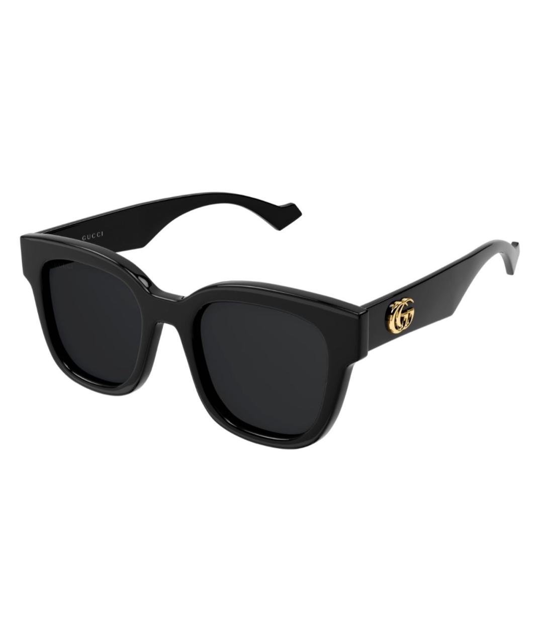 GUCCI Черные пластиковые солнцезащитные очки, фото 7