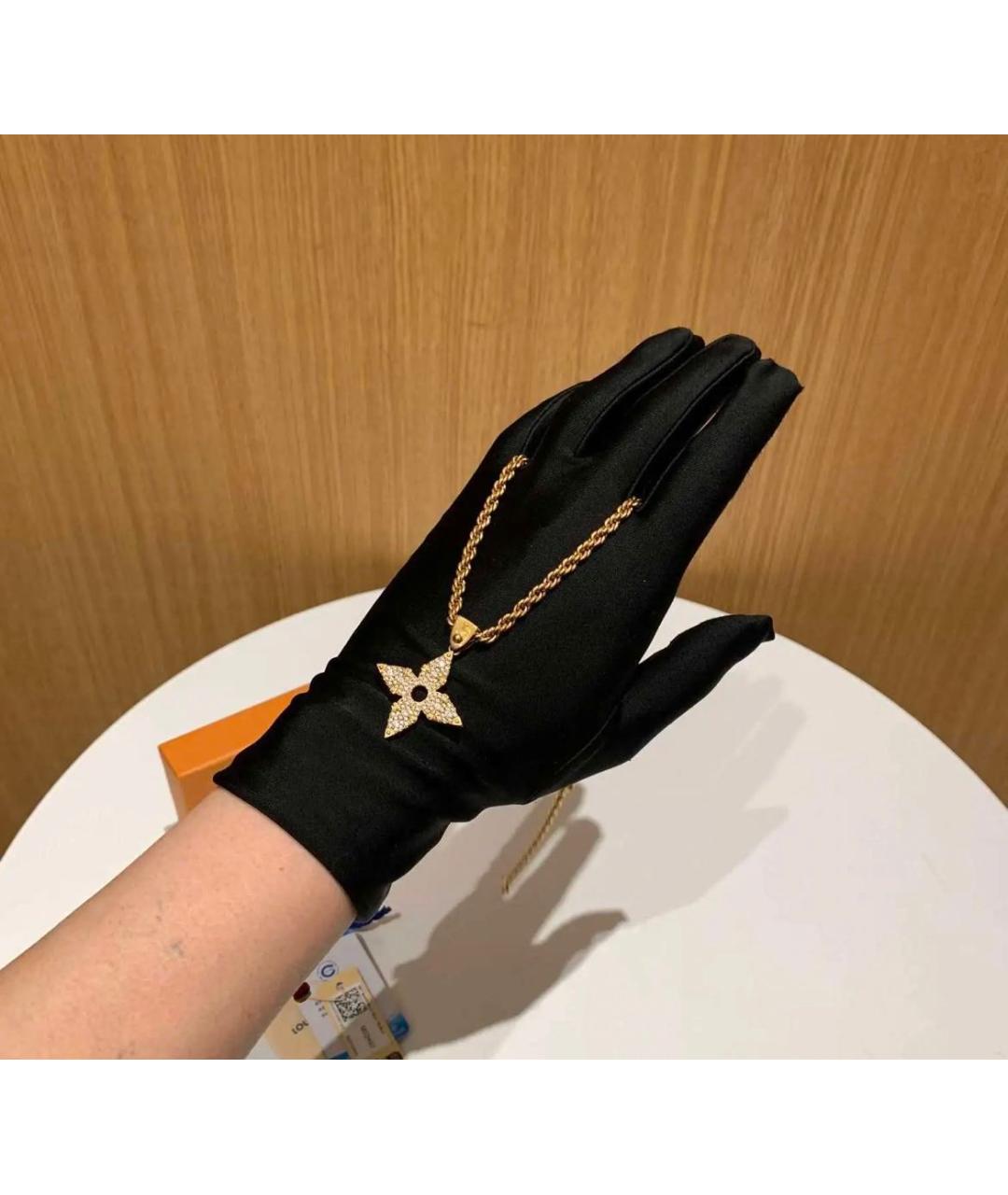 LOUIS VUITTON Золотая металлическая подвеска, фото 3