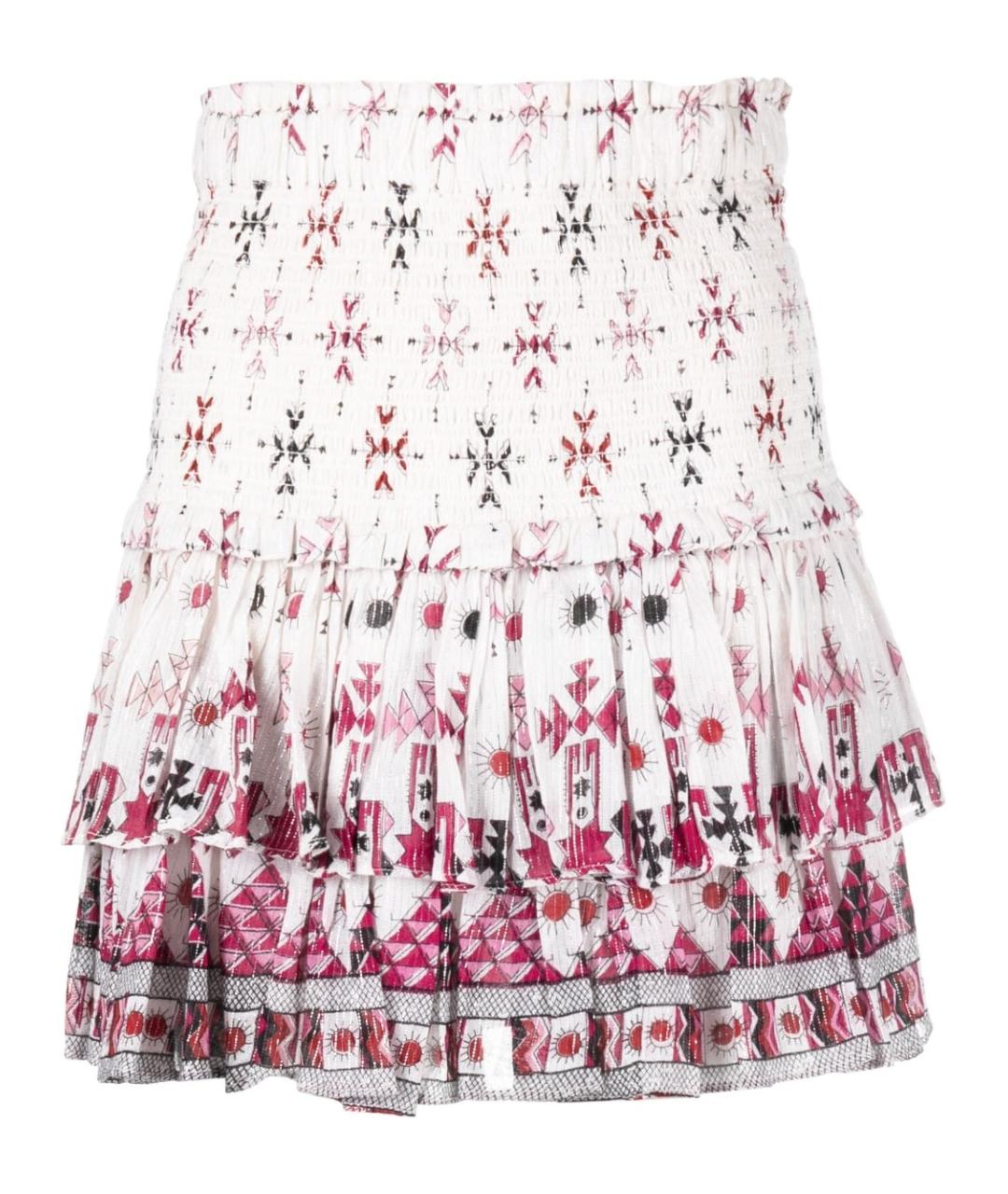 ISABEL MARANT Белая юбка мини, фото 1