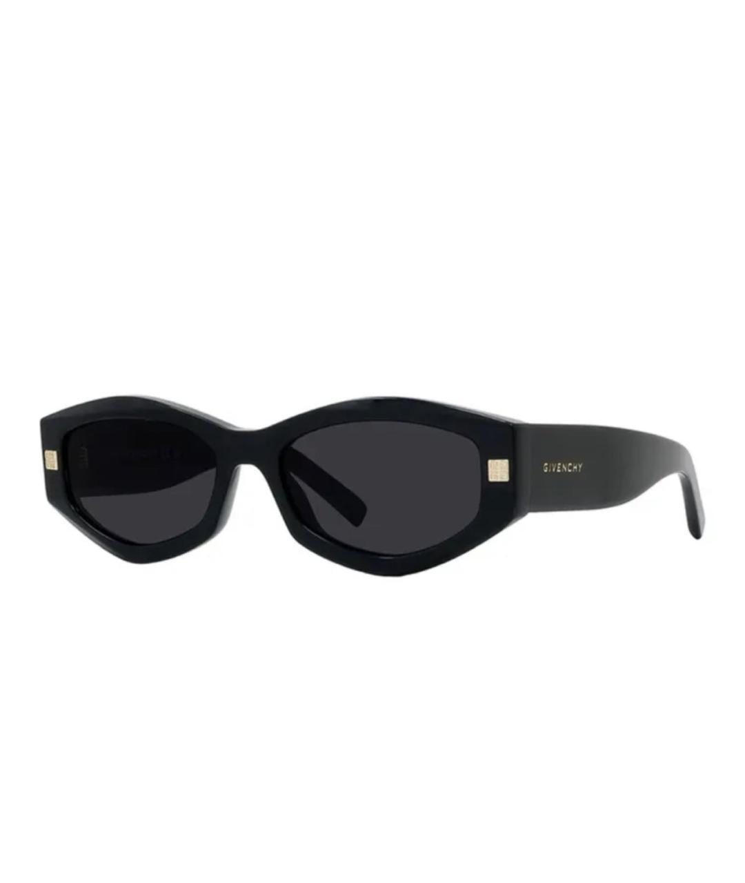 GIVENCHY Черные пластиковые солнцезащитные очки, фото 1