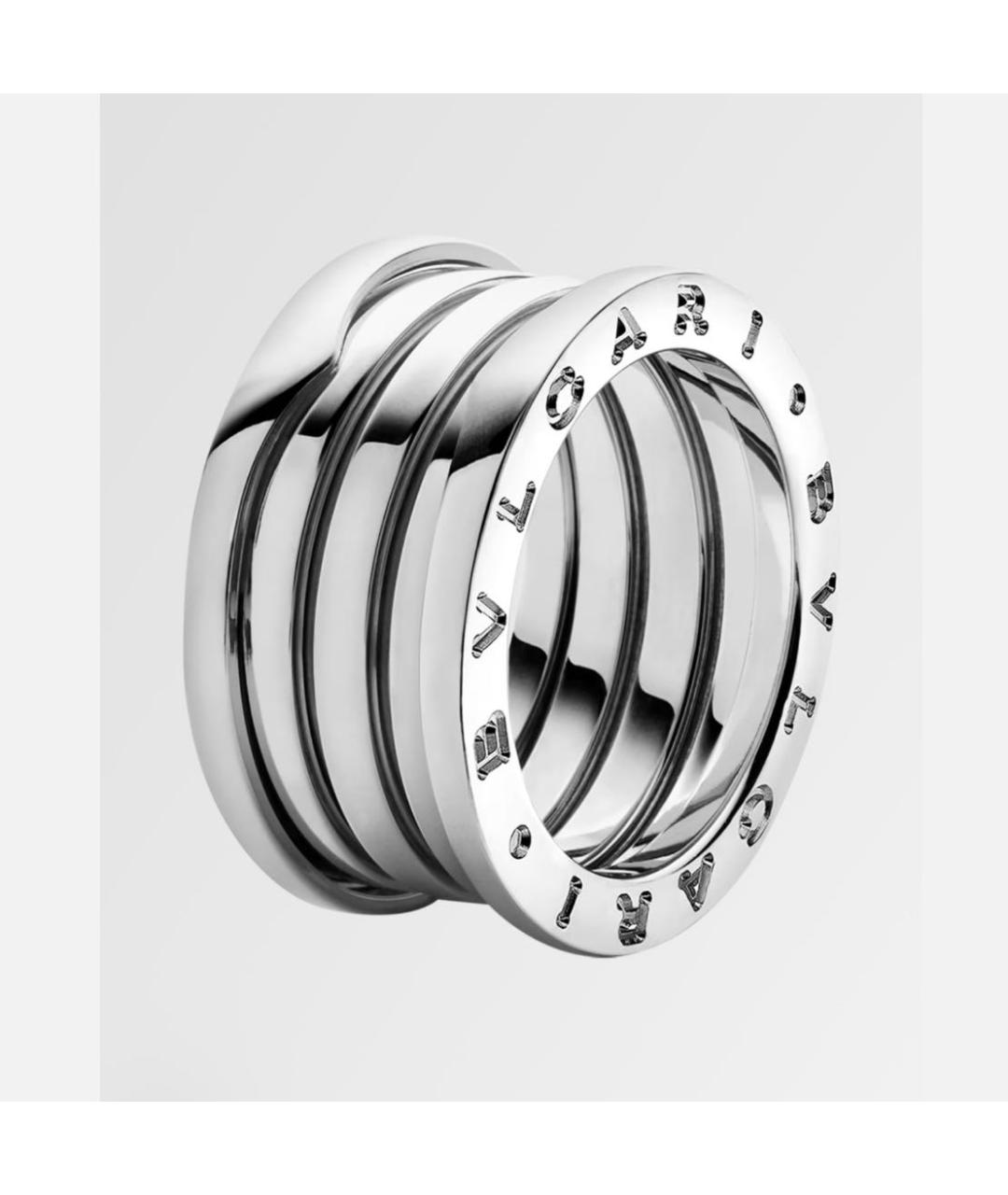 BVLGARI Серебряное кольцо из белого золота, фото 9