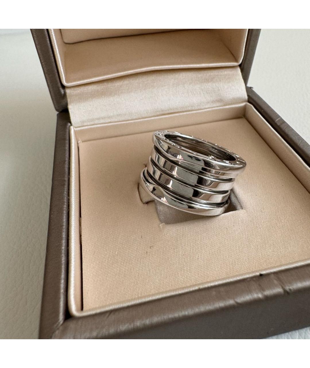 BVLGARI Серебряное кольцо из белого золота, фото 3