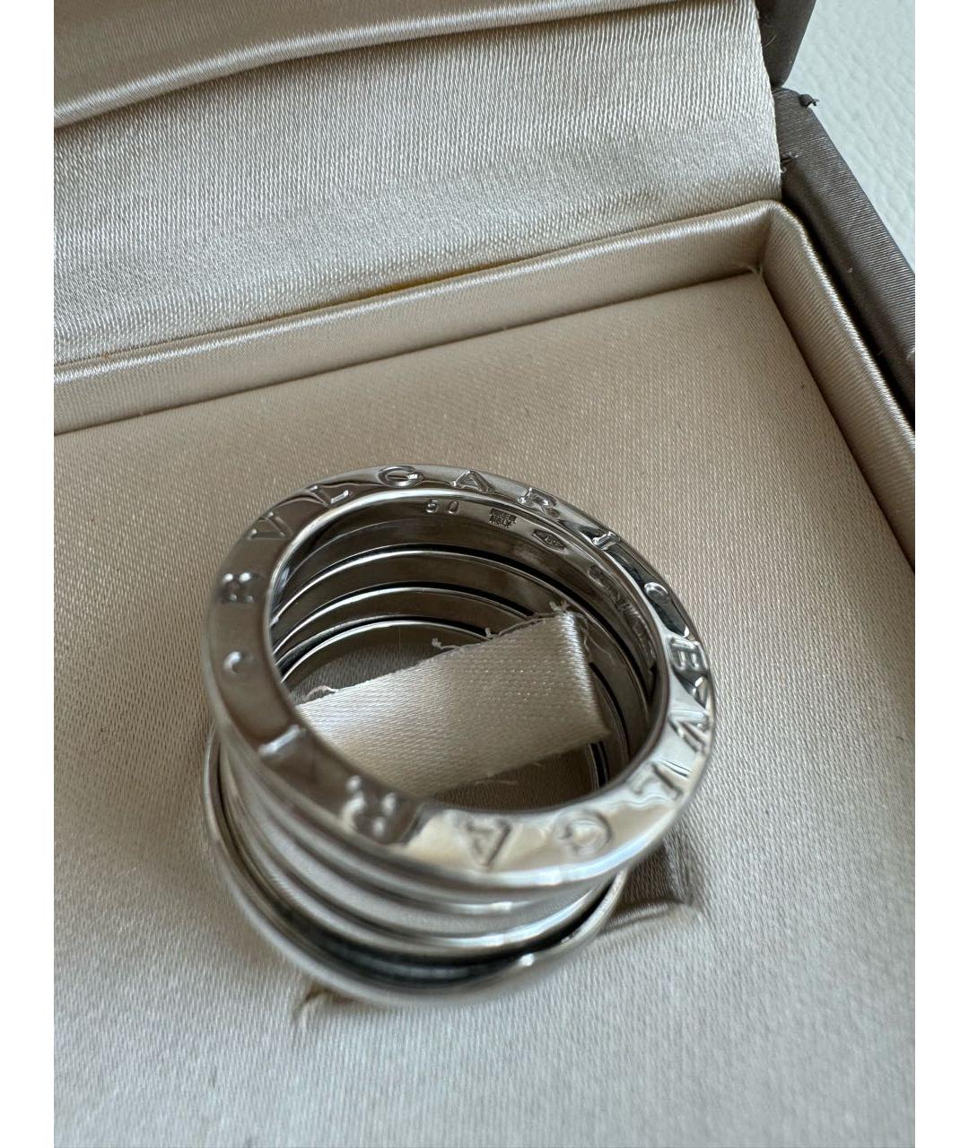BVLGARI Серебряное кольцо из белого золота, фото 6