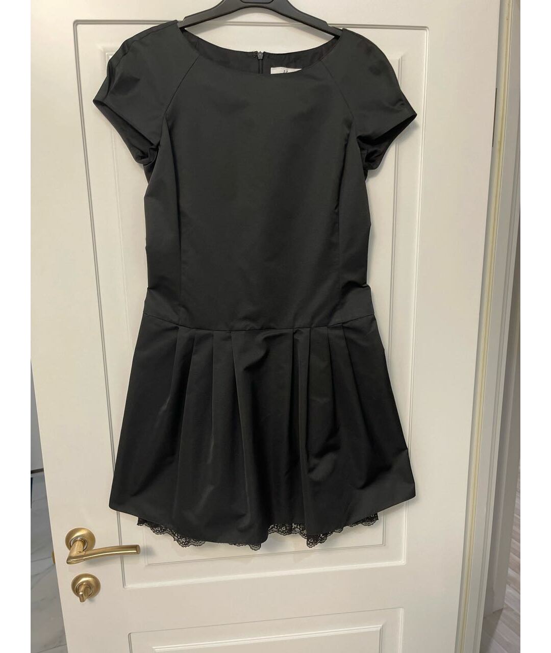 BLUGIRL Черное полиэстеровое коктейльное платье, фото 8