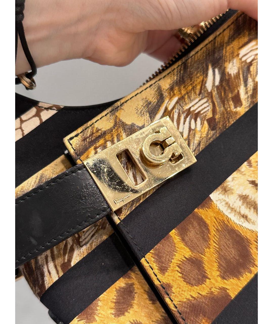 FERRAGAMO Мульти кожаная сумка с короткими ручками, фото 5
