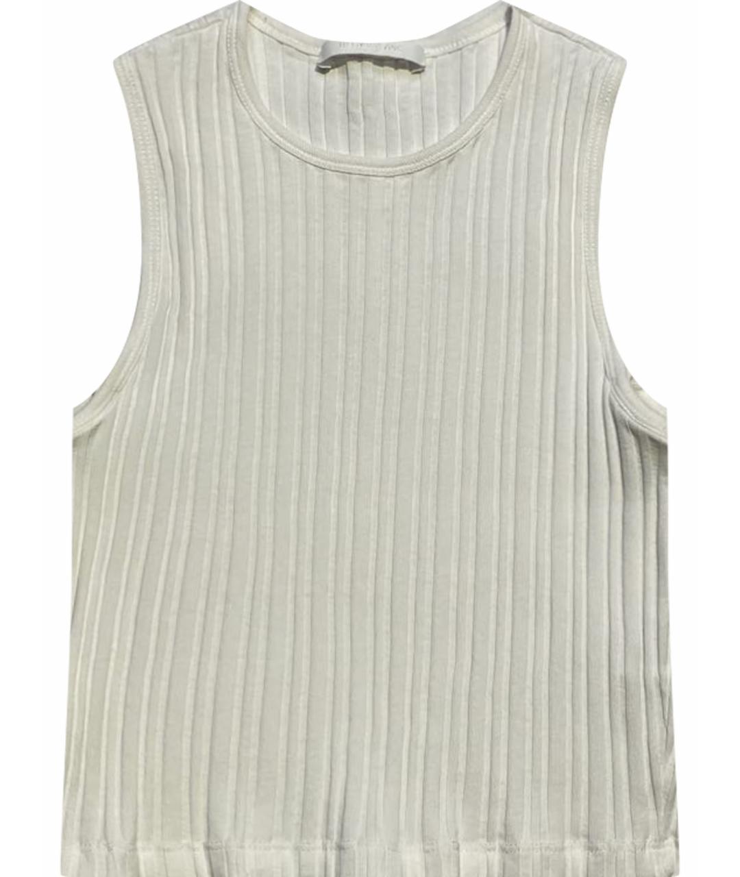 HELMUT LANG Белая хлопковая майка, фото 1