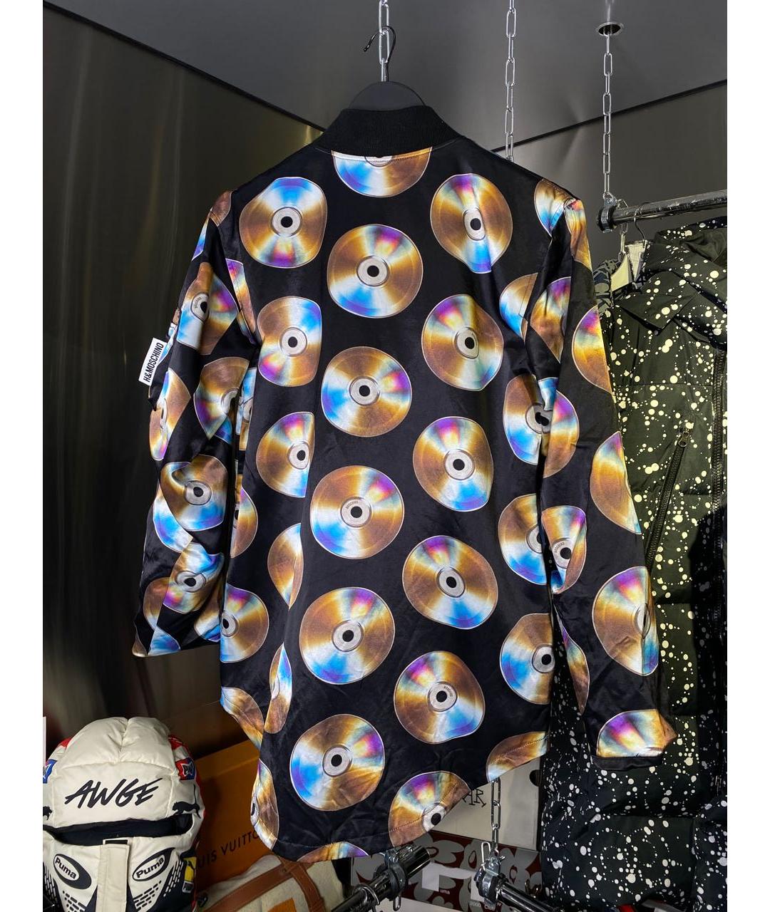 MOSCHINO Мульти синтетическая куртка, фото 3