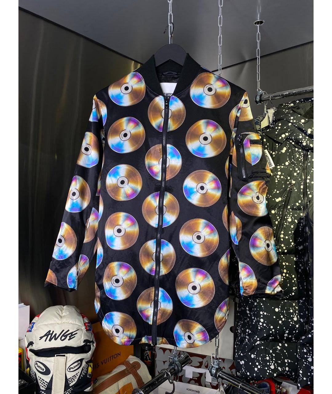 MOSCHINO Мульти синтетическая куртка, фото 2