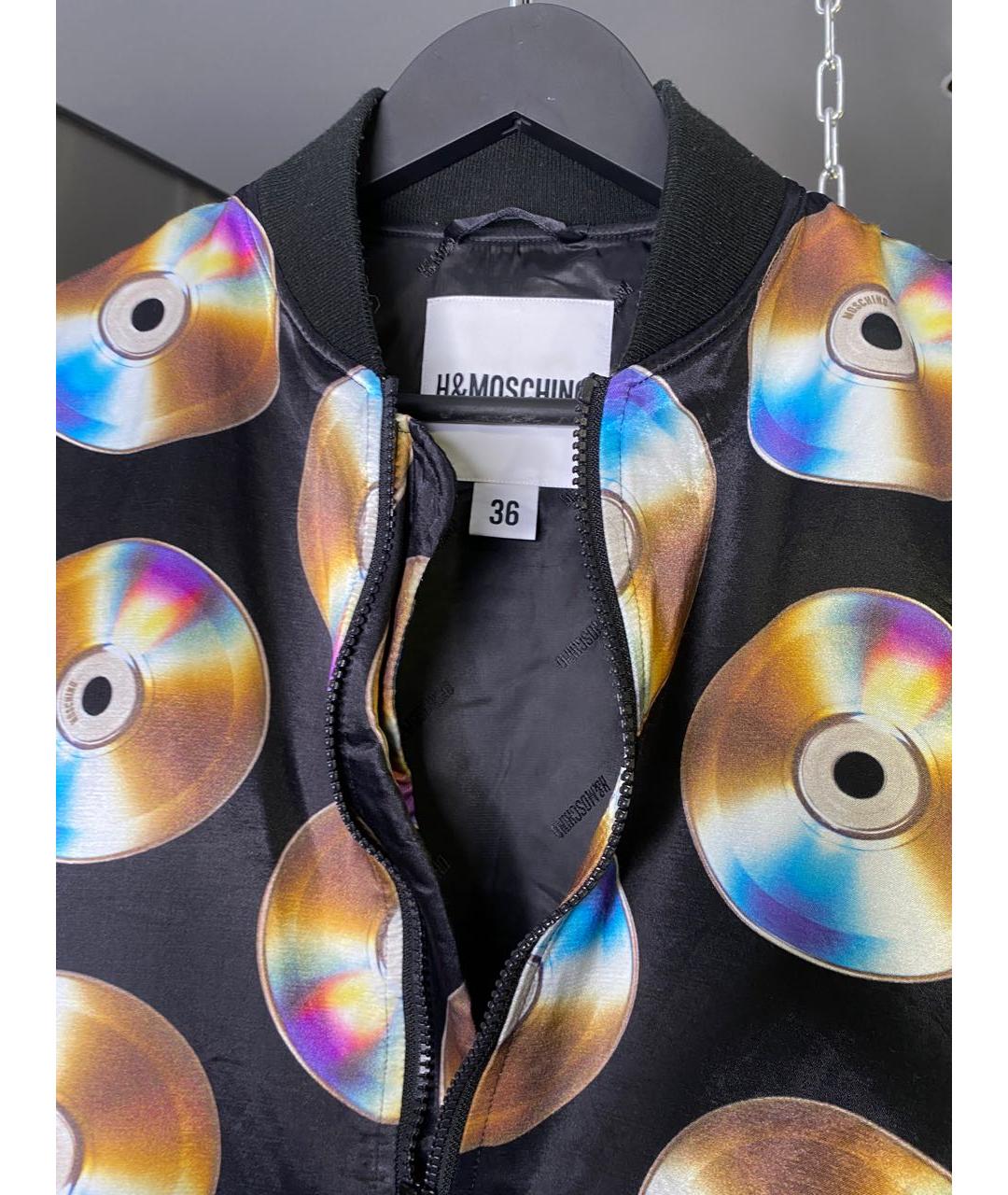 MOSCHINO Мульти синтетическая куртка, фото 5