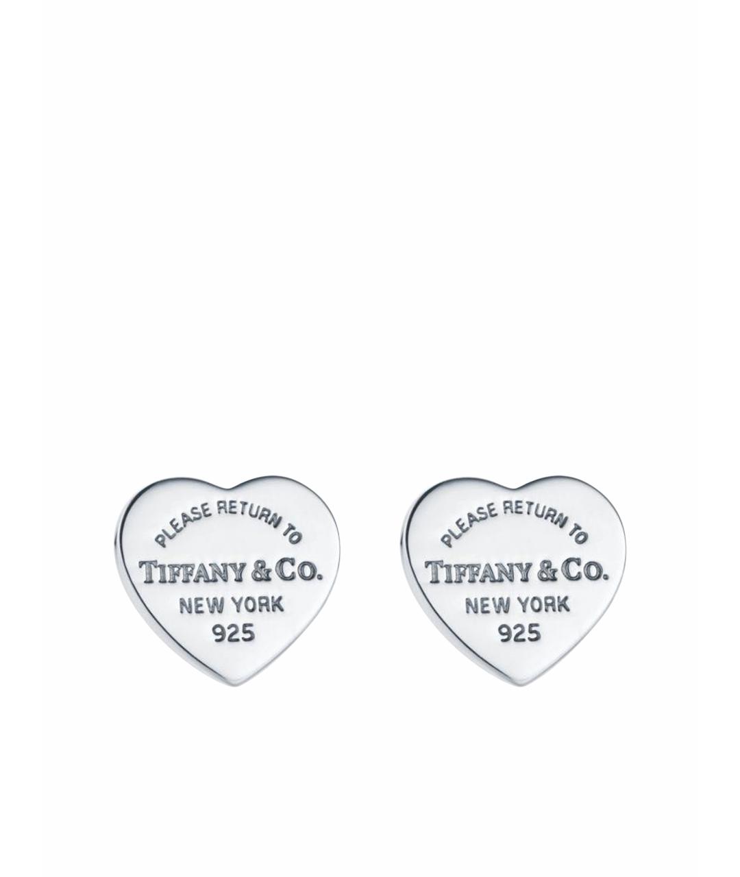 TIFFANY&CO Серебряные серебряные серьги, фото 1