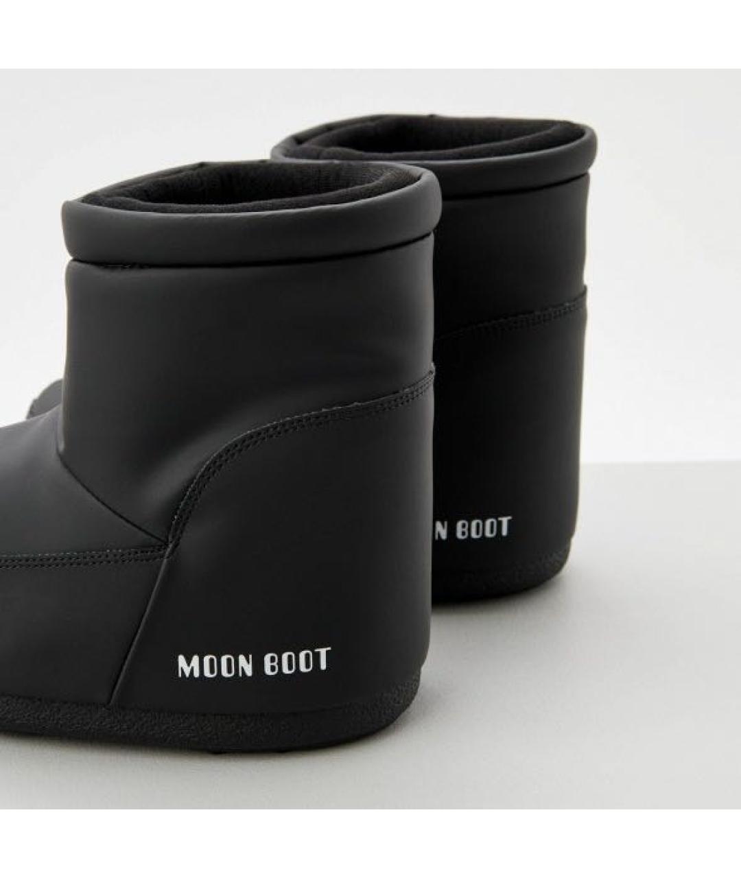 MOON BOOT Черные ботинки, фото 3