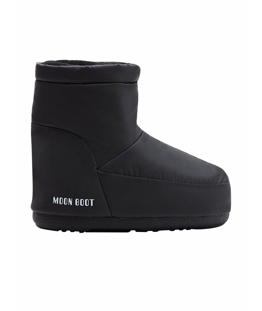 MOON BOOT Черные ботинки, фото 1