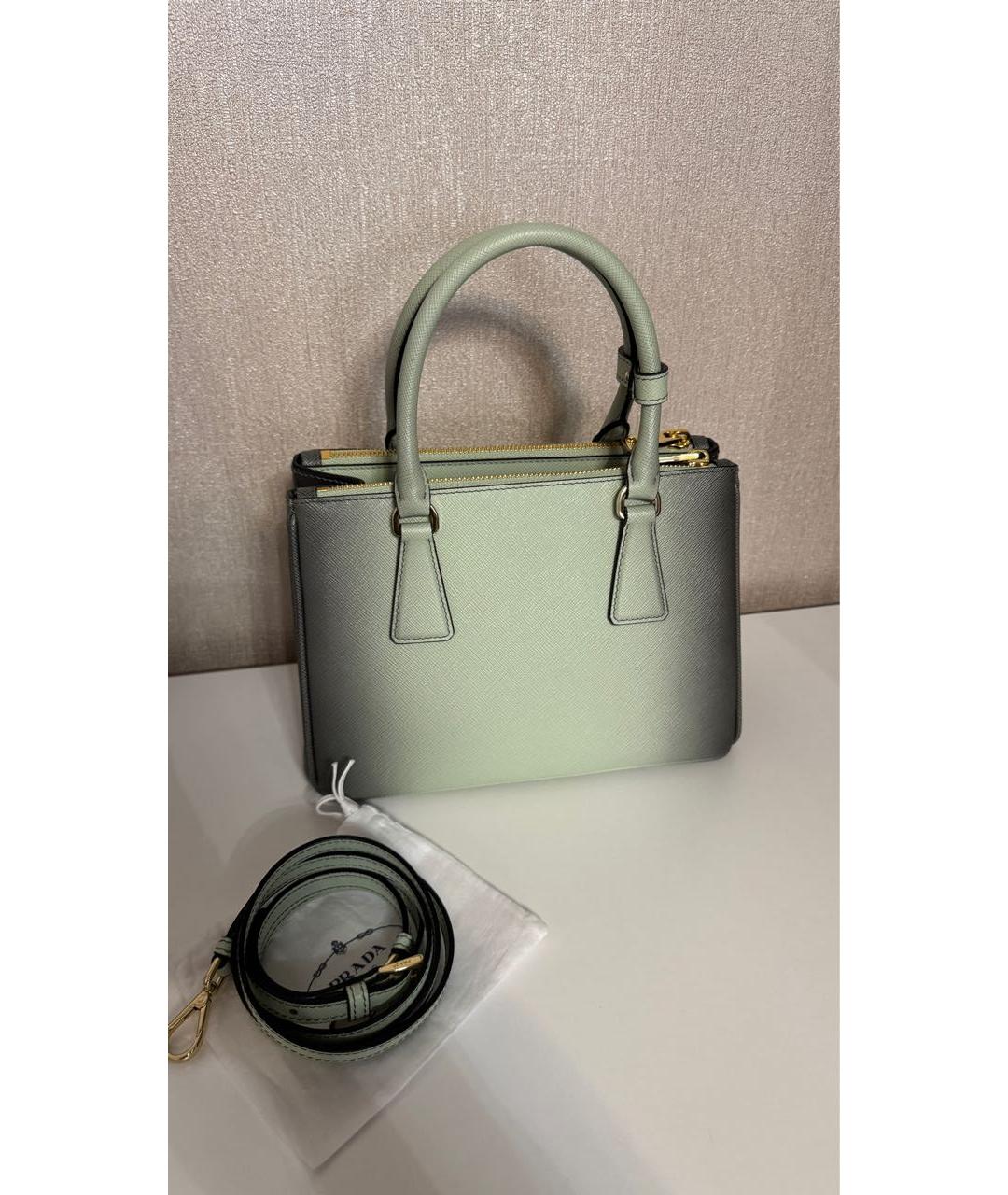PRADA Мульти кожаная сумка с короткими ручками, фото 2