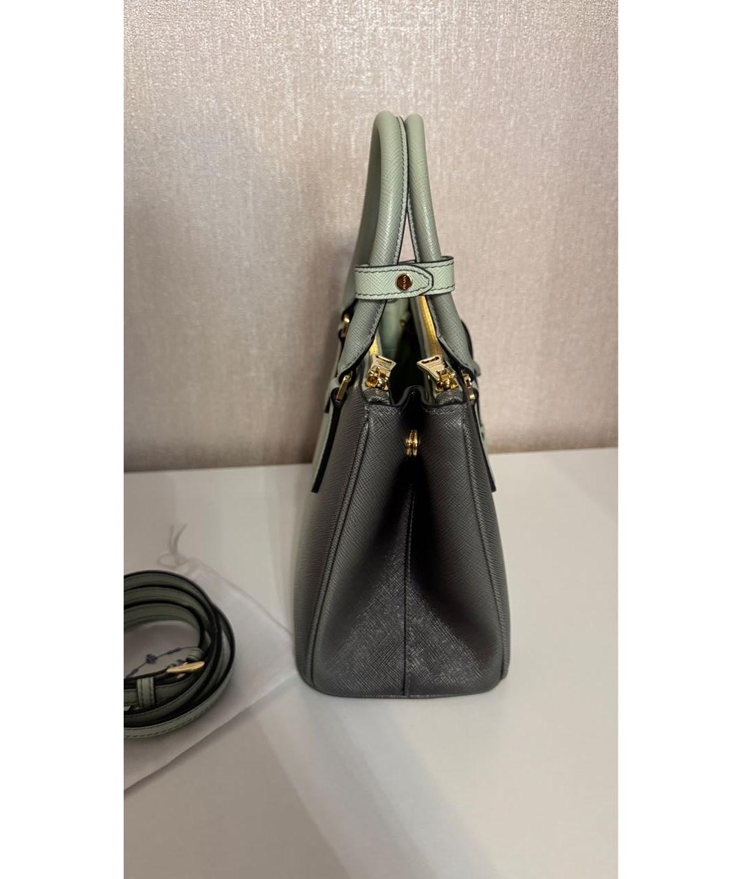 PRADA Мульти кожаная сумка с короткими ручками, фото 3