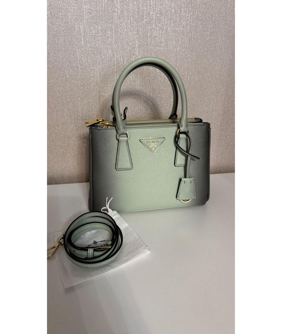 PRADA Мульти кожаная сумка с короткими ручками, фото 6