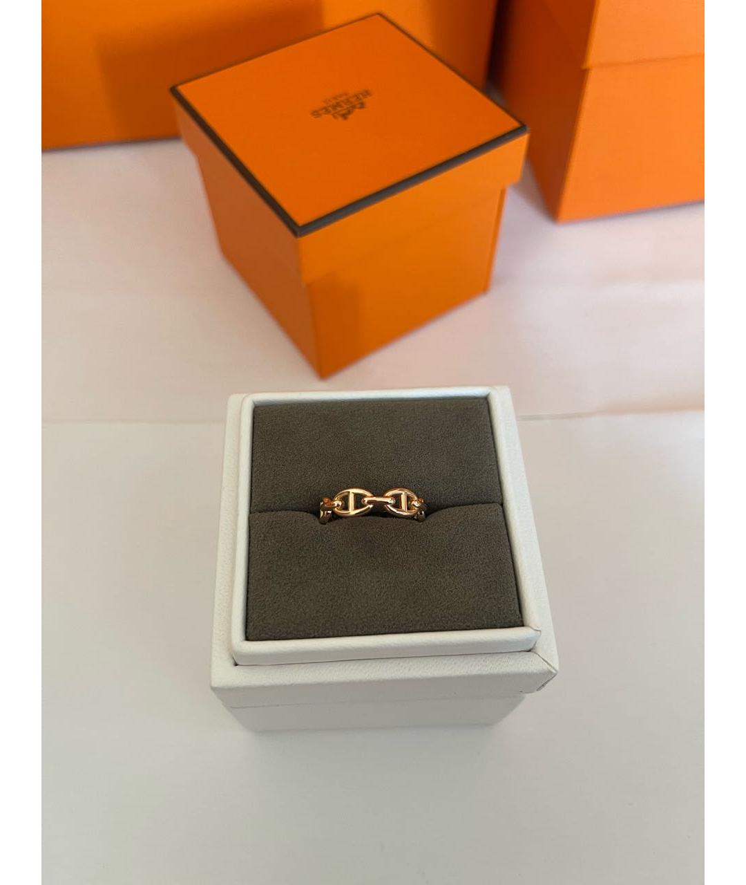 HERMES Золотое кольцо из розового золота, фото 2