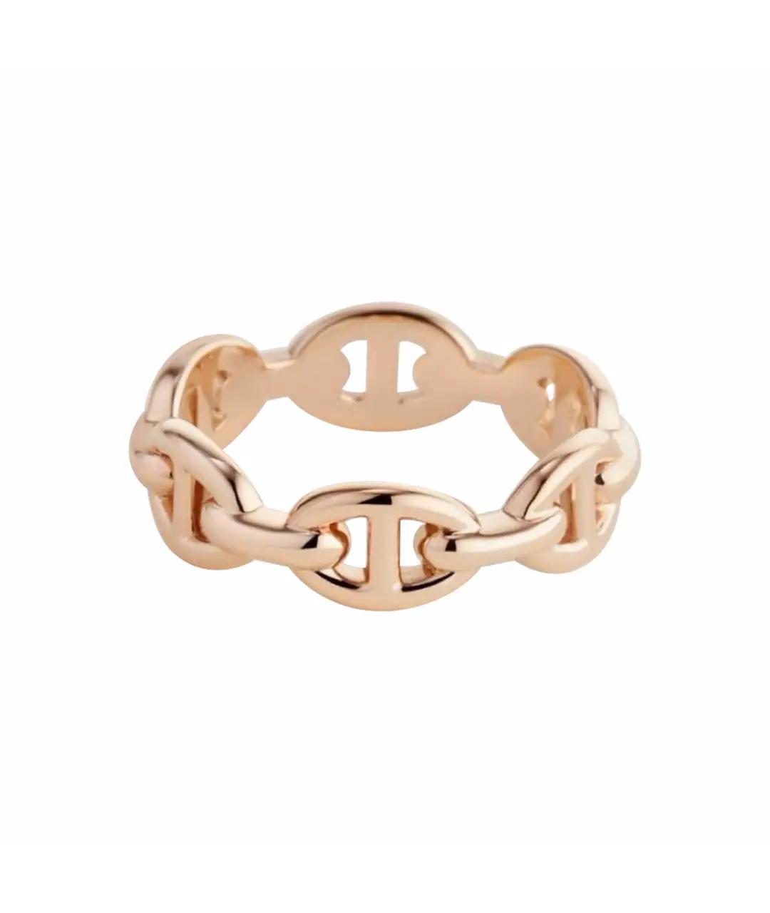 HERMES Золотое кольцо из розового золота, фото 1