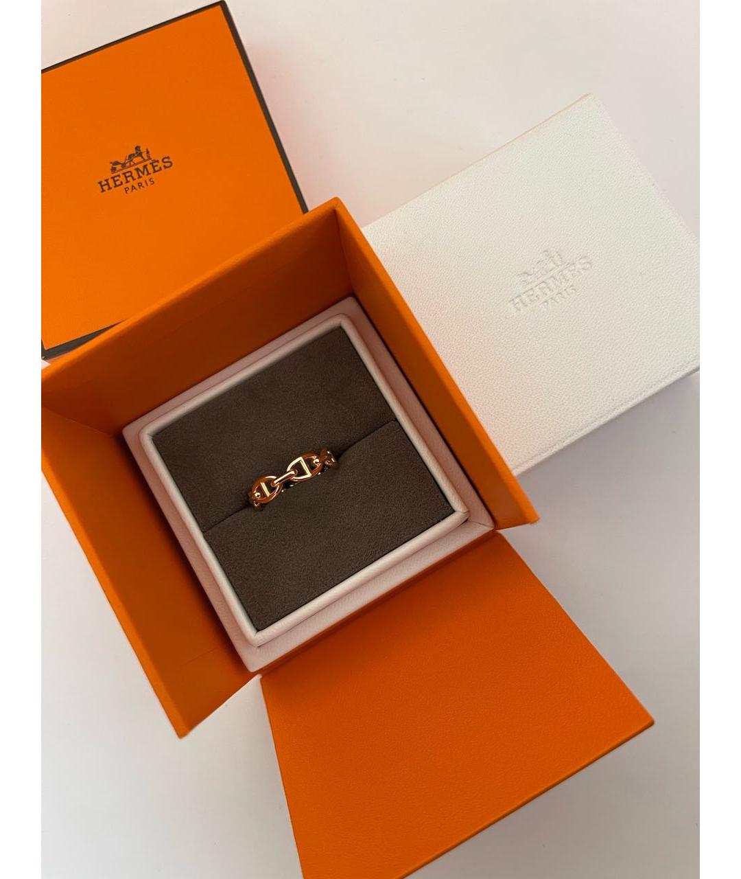 HERMES Золотое кольцо из розового золота, фото 5