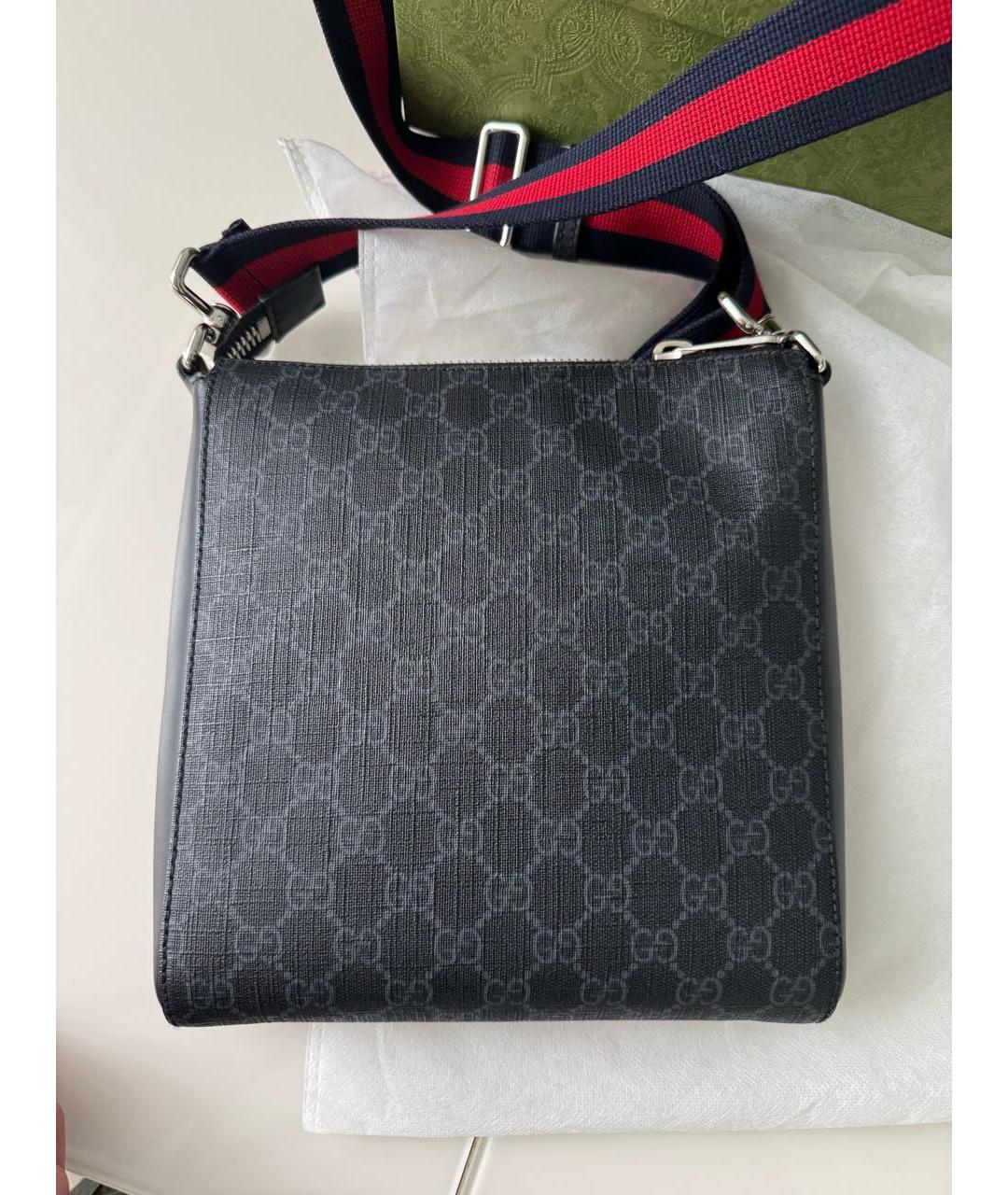GUCCI Черная сумка на плечо, фото 5