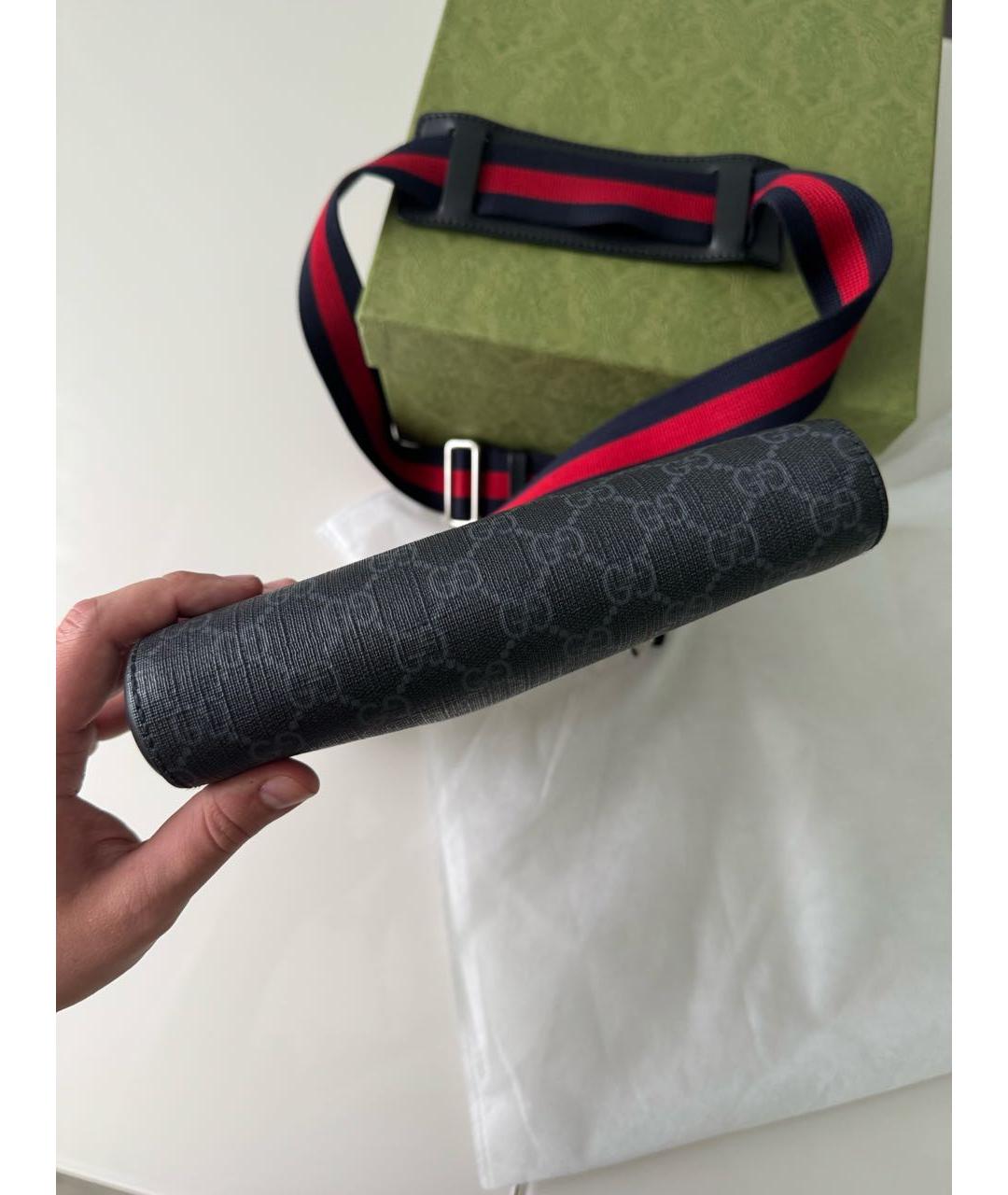 GUCCI Черная сумка на плечо, фото 6