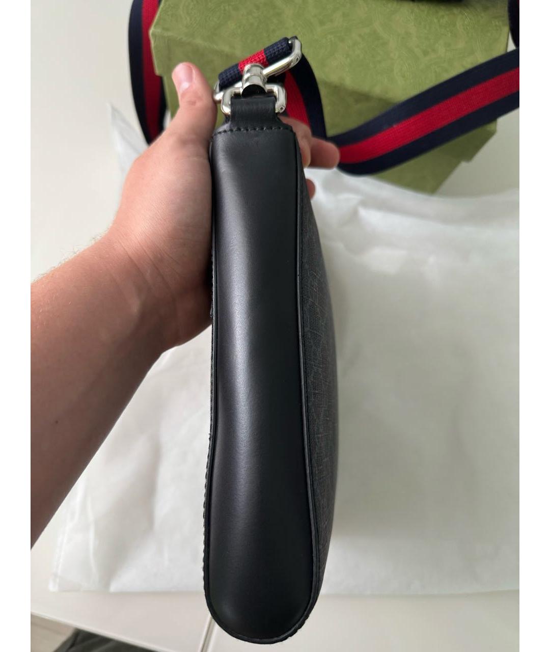 GUCCI Черная сумка на плечо, фото 4