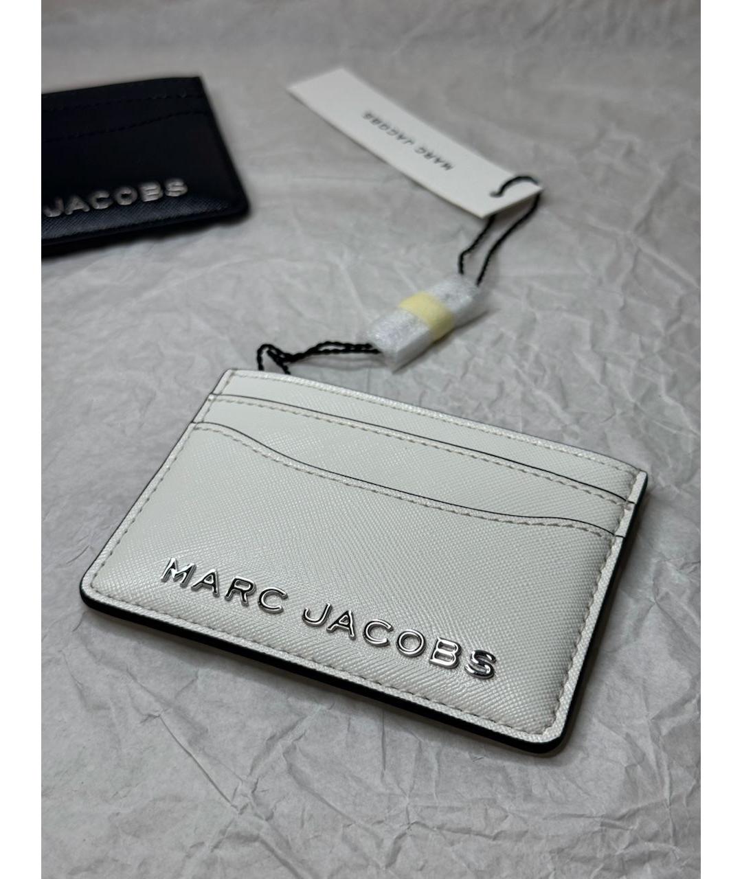 MARC JACOBS Белый кожаный кардхолдер, фото 3