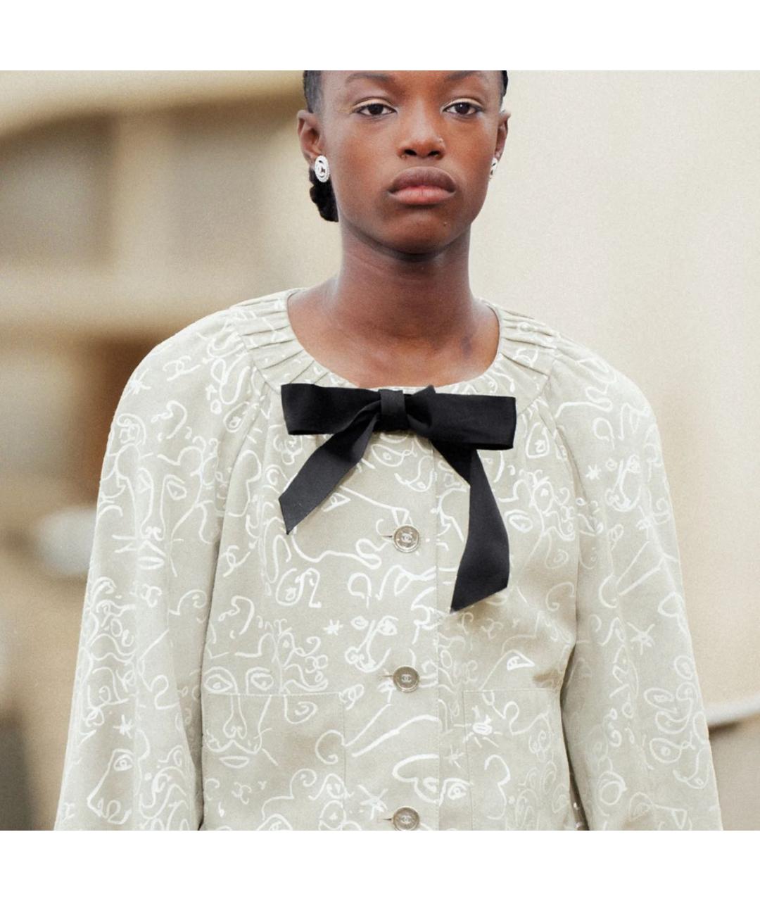 CHANEL Серебряные металлические серьги, фото 3