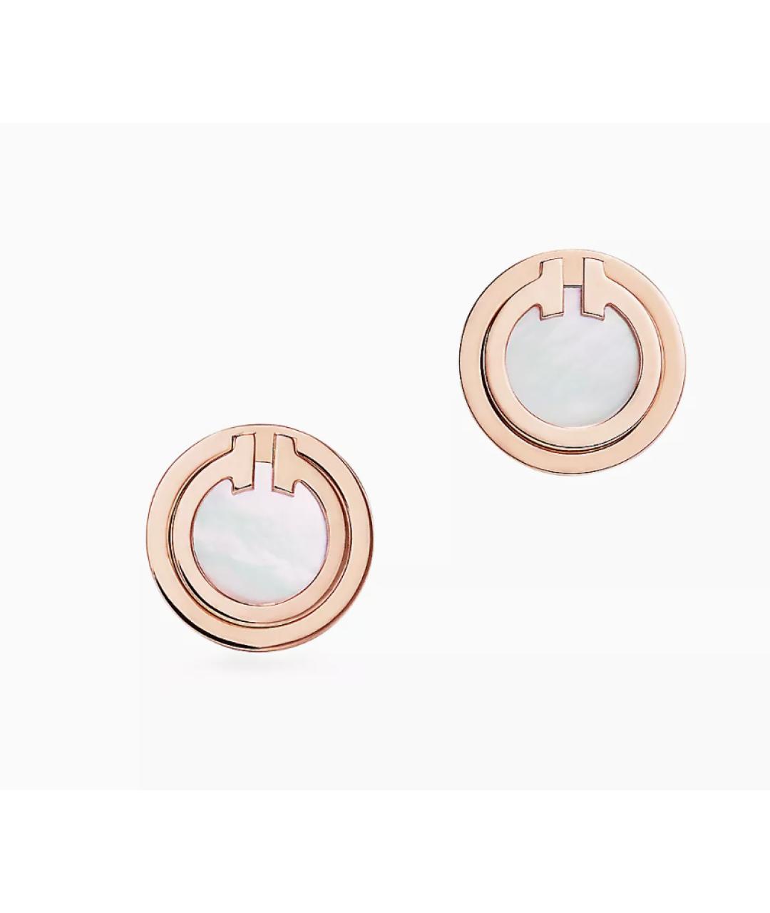 TIFFANY&CO Золотые серьги из розового золота, фото 9