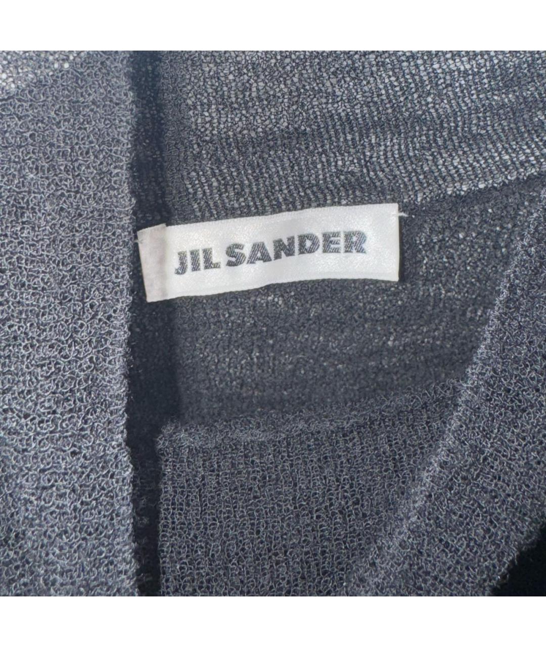 JIL SANDER Черная шерстяная водолазка, фото 3