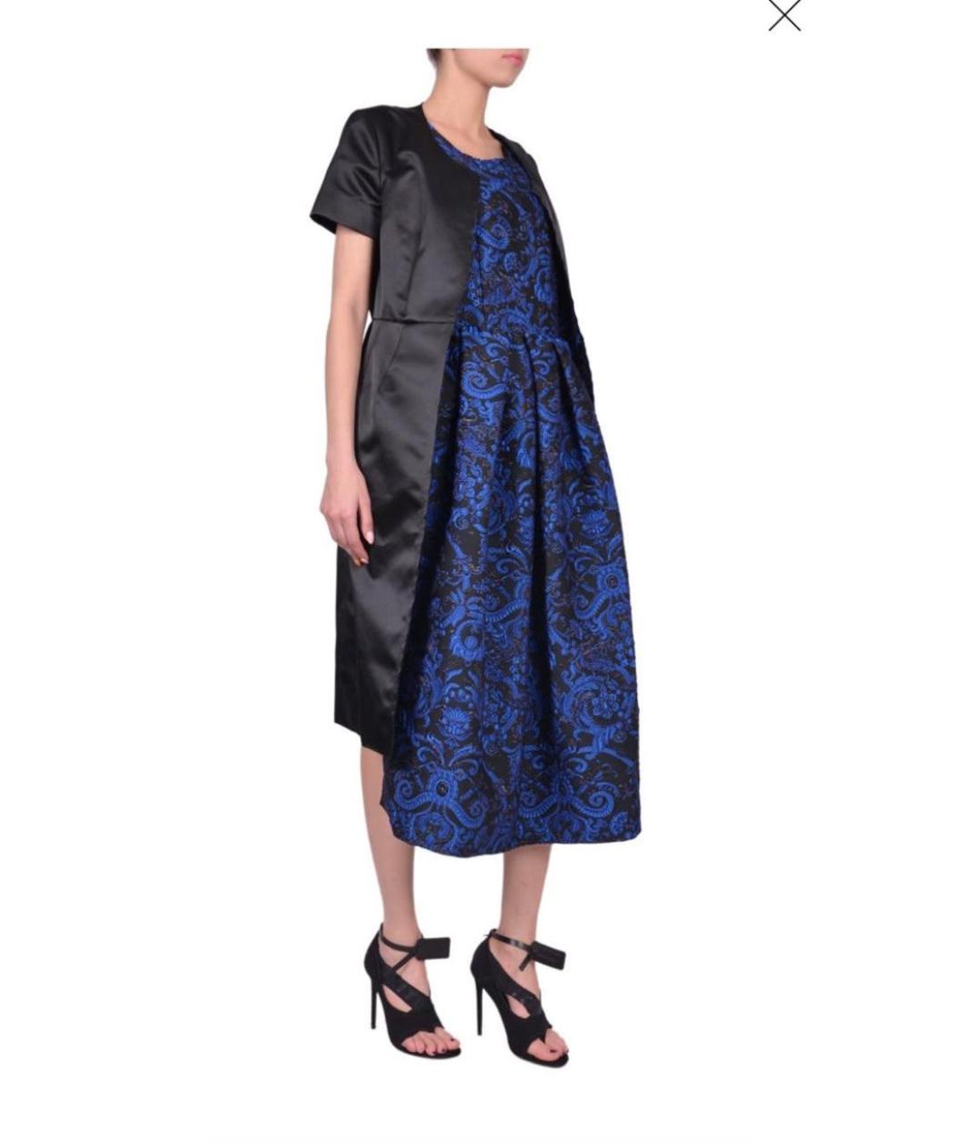 COMME DES GARÇONS Черное полиэстеровое вечернее платье, фото 5