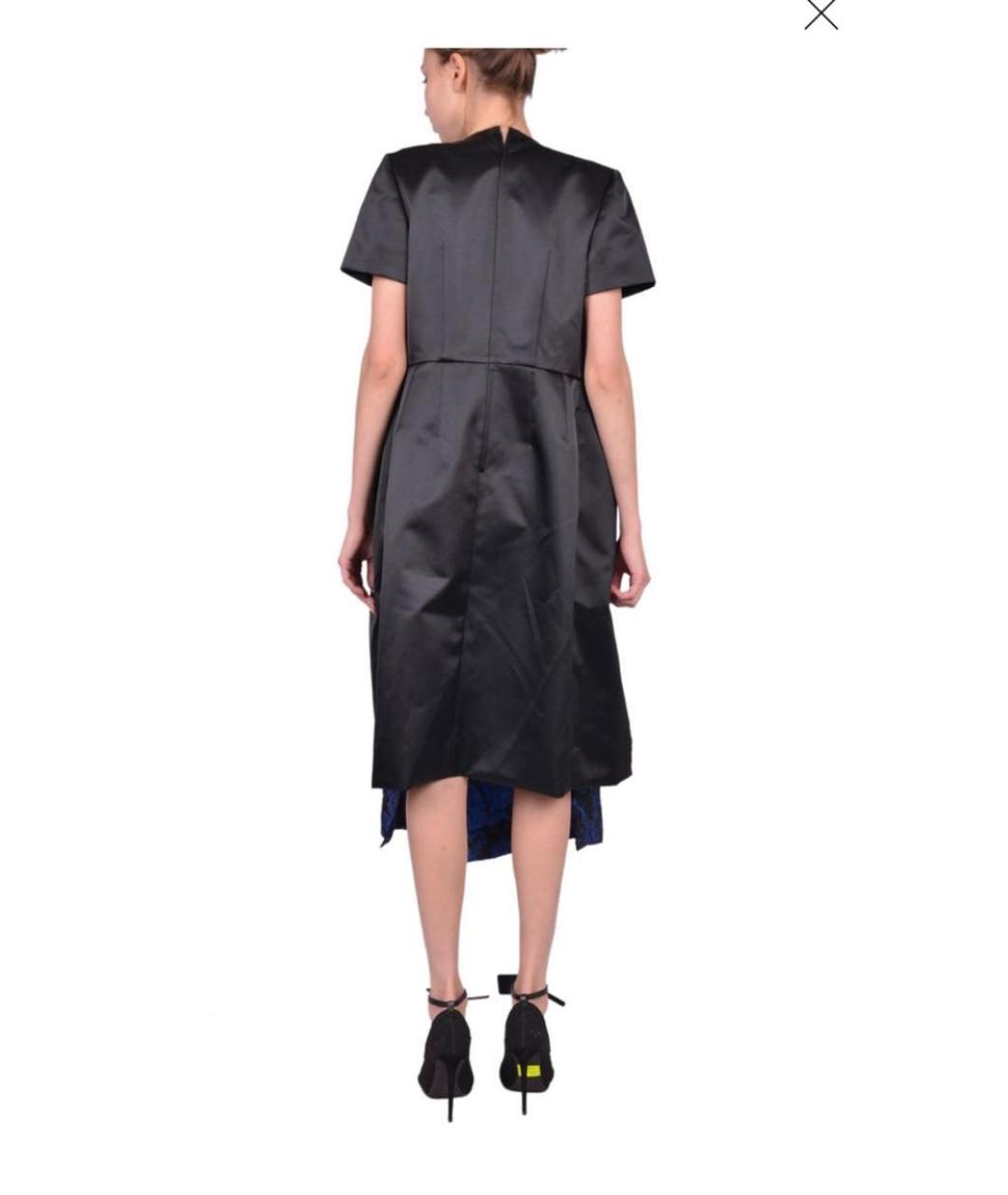 COMME DES GARÇONS Черное полиэстеровое вечернее платье, фото 4