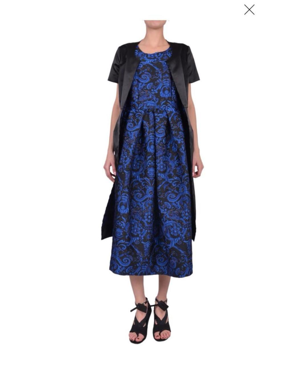 COMME DES GARÇONS Черное полиэстеровое вечернее платье, фото 9