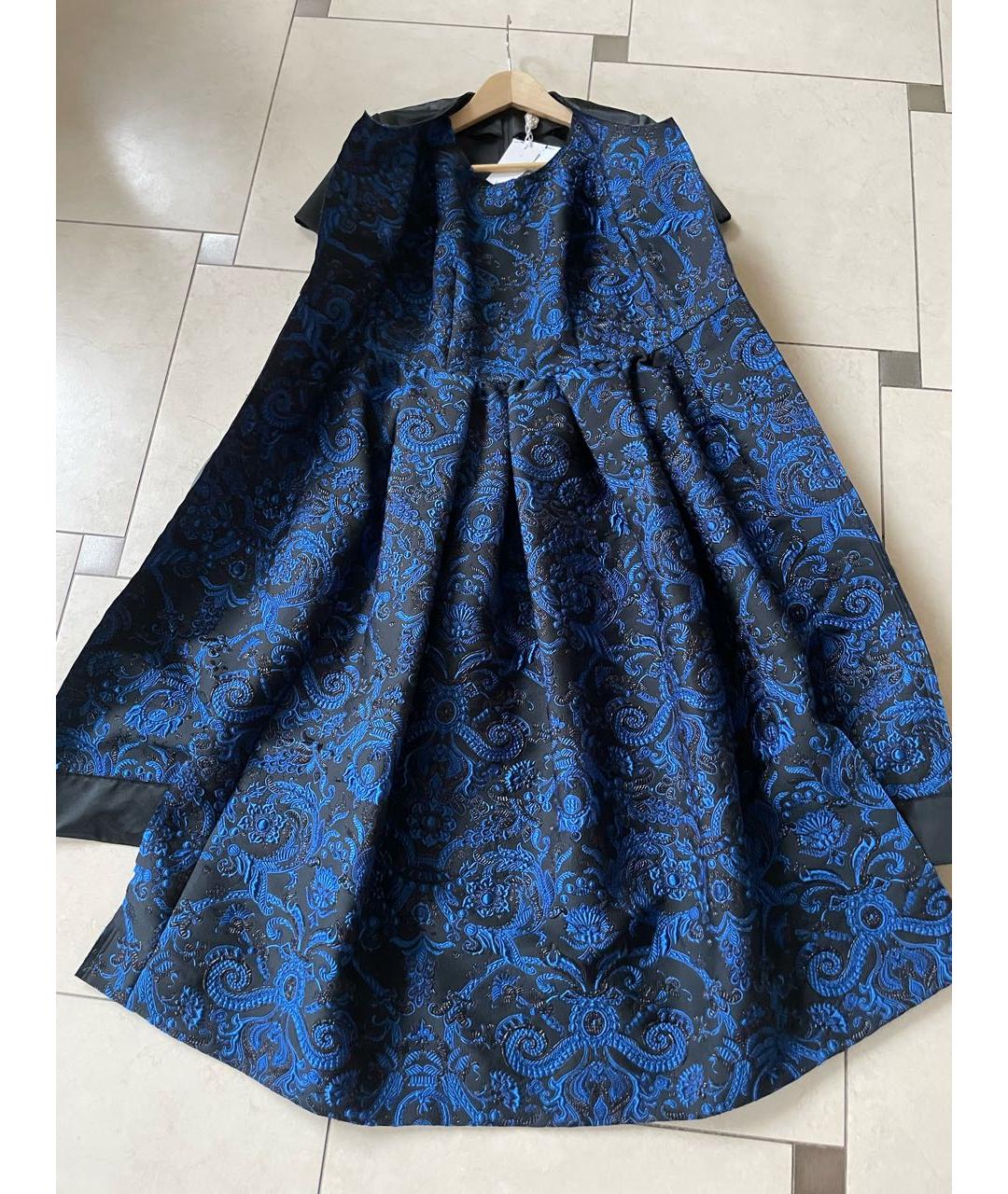 COMME DES GARÇONS Черное полиэстеровое вечернее платье, фото 2