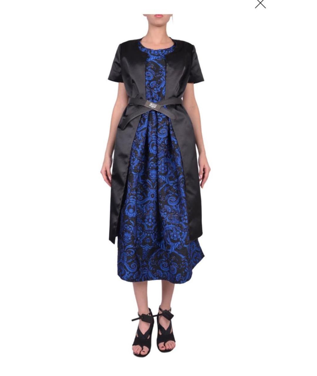 COMME DES GARÇONS Черное полиэстеровое вечернее платье, фото 3