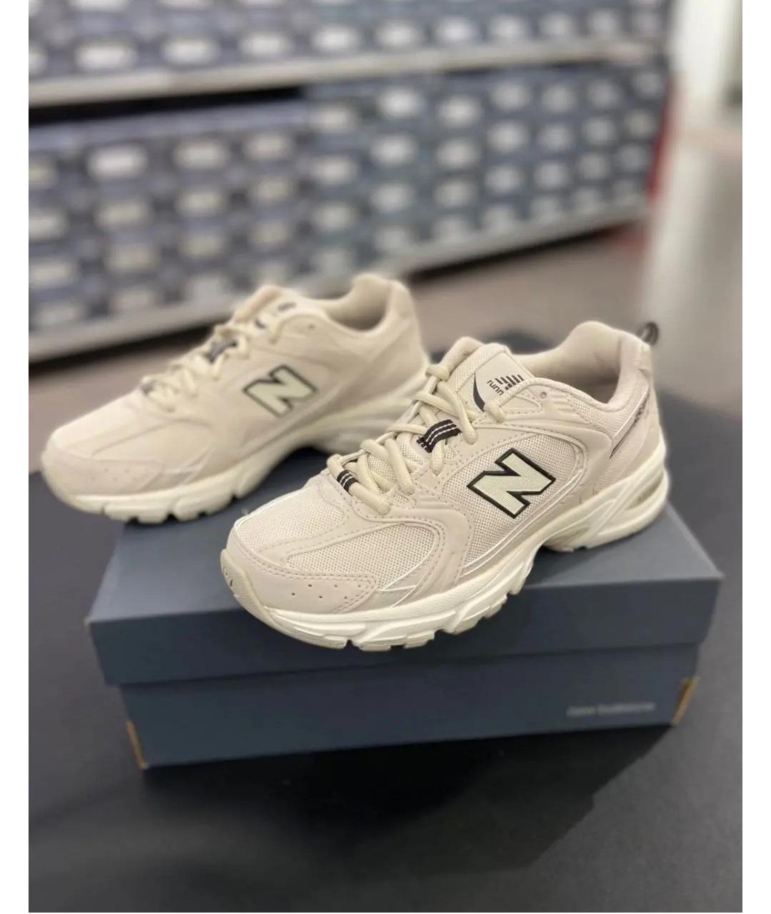 NEW BALANCE Бежевые кроссовки, фото 7