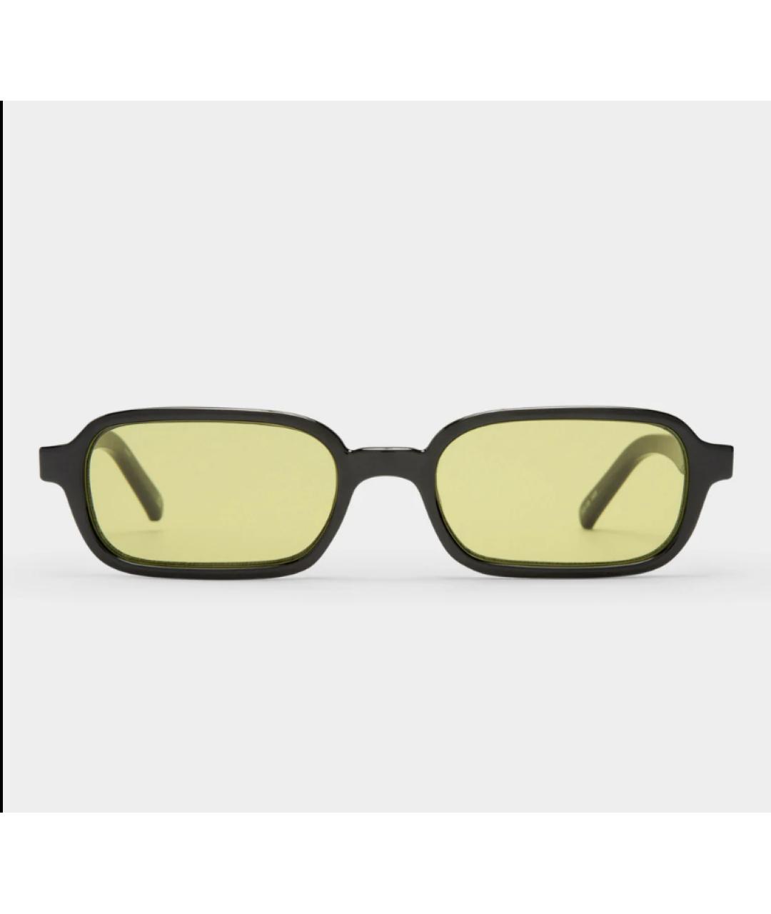 LE SPECS Черные пластиковые солнцезащитные очки, фото 5