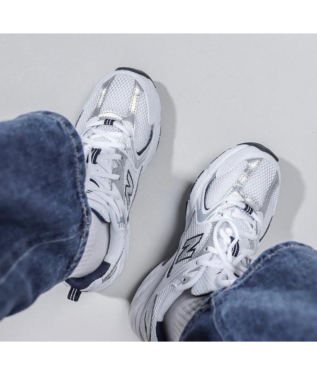 NEW BALANCE Серые кроссовки, фото 5