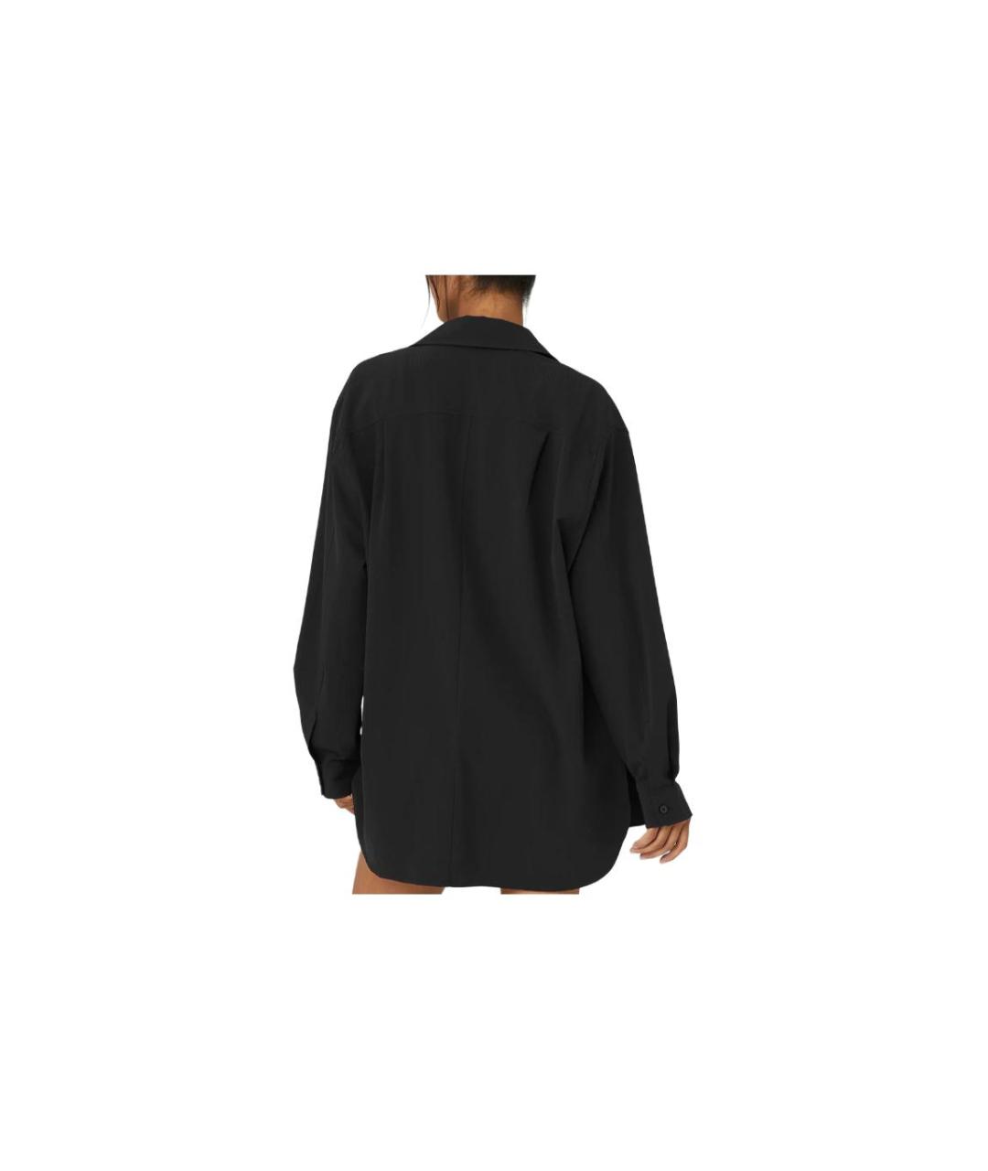 ALO YOGA Черная рубашка, фото 4