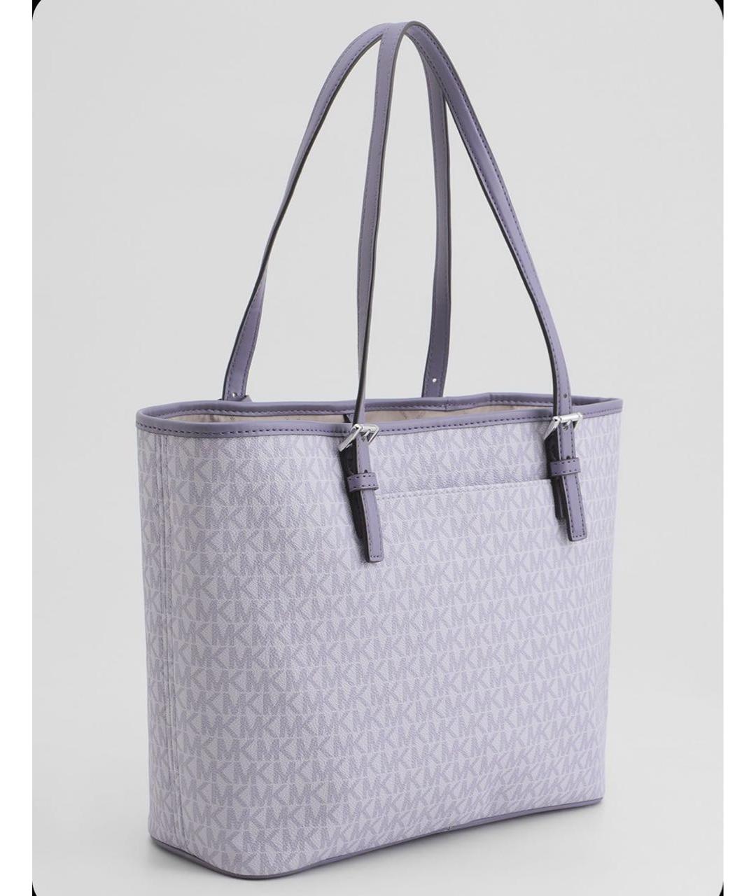 MICHAEL KORS Фиолетовая сумка тоут, фото 2