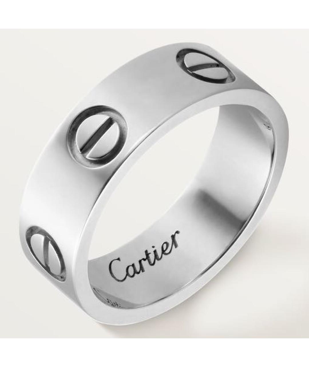 CARTIER Кольцо из белого золота, фото 2