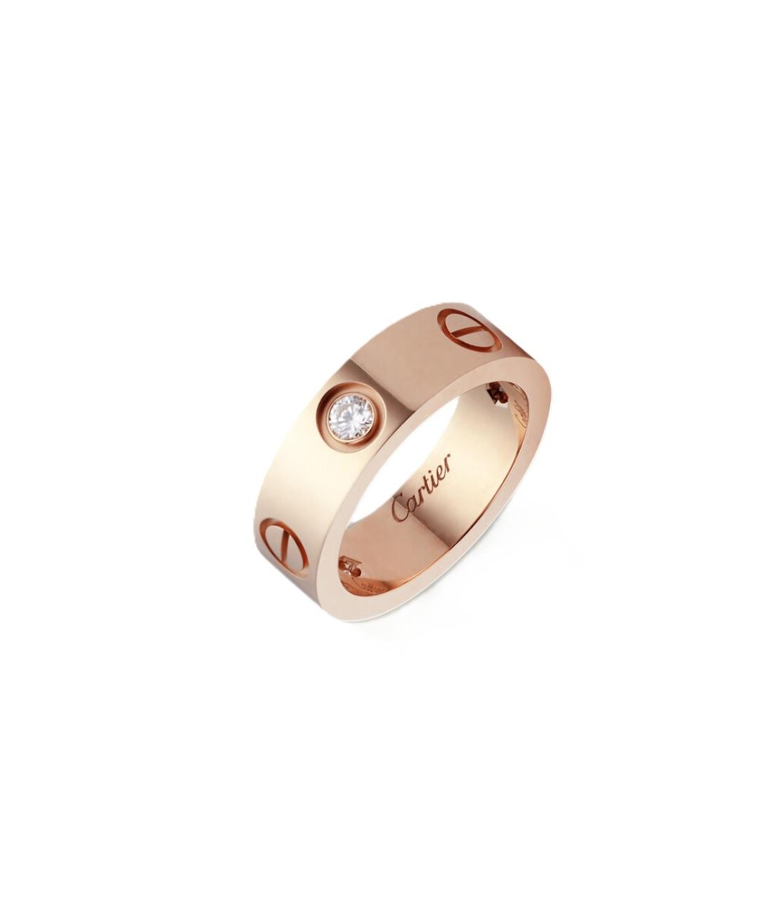 CARTIER Золотое кольцо из розового золота, фото 1