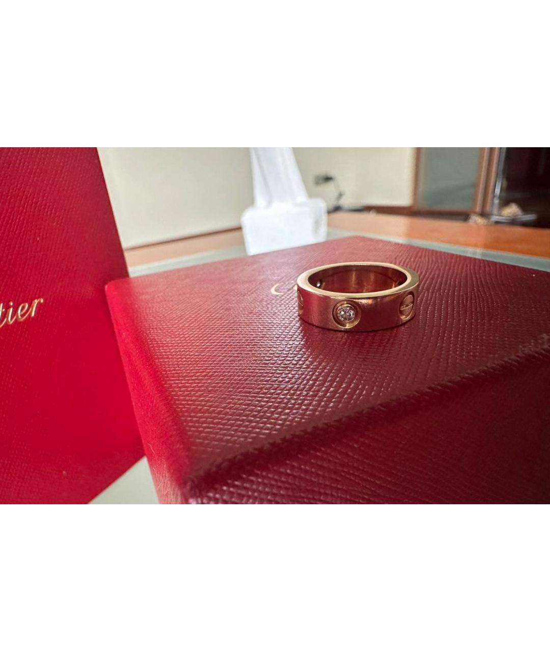 CARTIER Золотое кольцо из розового золота, фото 3