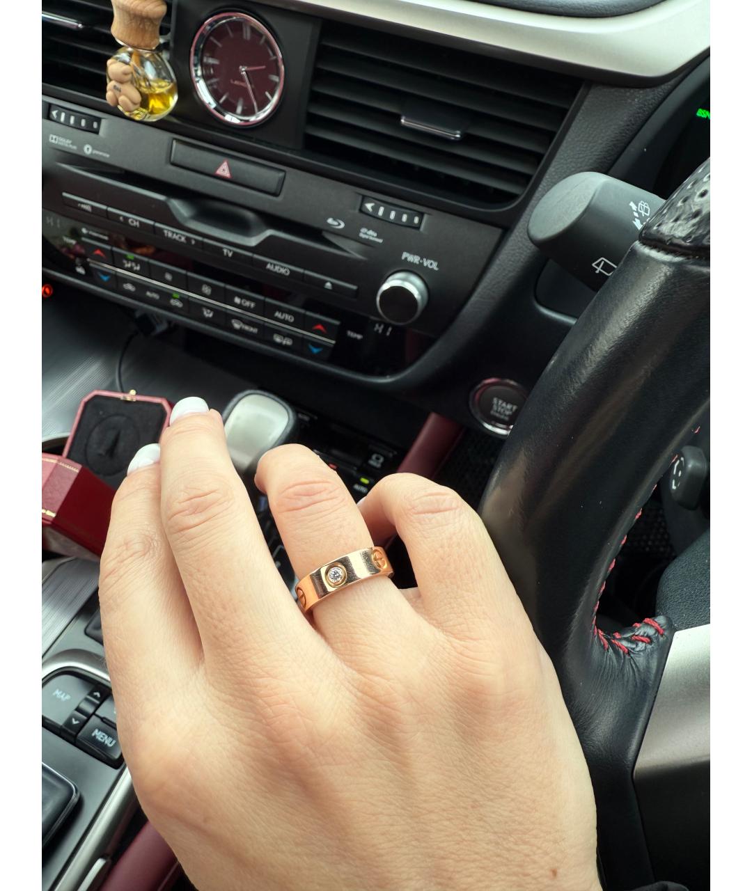 CARTIER Золотое кольцо из розового золота, фото 2