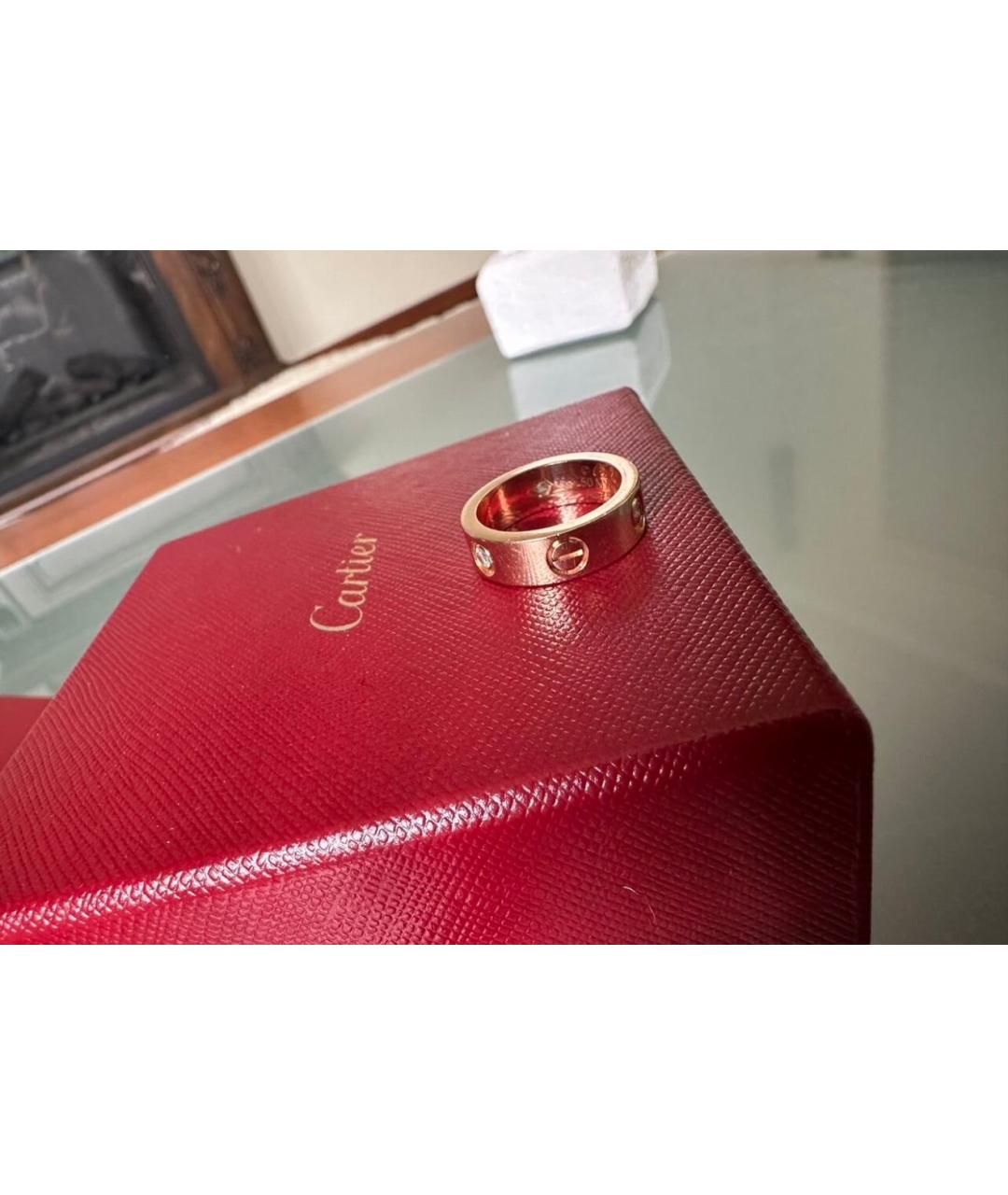 CARTIER Золотое кольцо из розового золота, фото 4