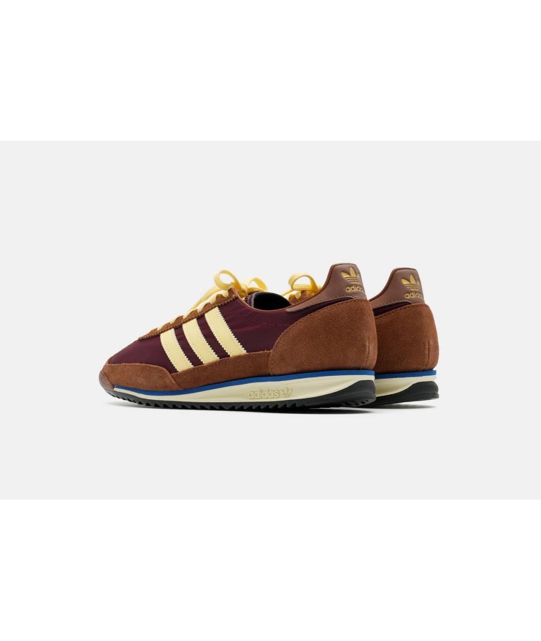 ADIDAS Коричневые замшевые кеды, фото 3