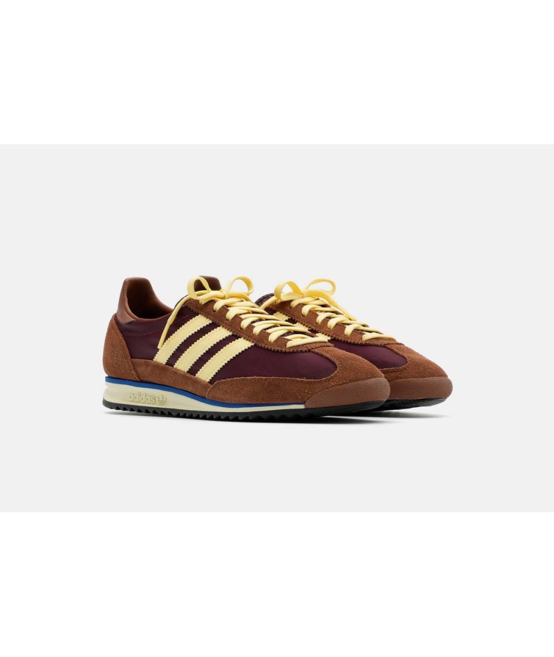 ADIDAS Коричневые замшевые кеды, фото 2